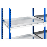 Niveau supplémentaire Rayonnage Rang'Eco Plus avec Bacs de Rétention