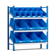 Rayonnage Rang'Eco tablettes inclinées