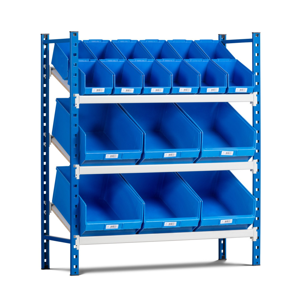Rayonnage Rang'Eco tablettes inclinées  - 1